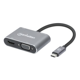 Convertitore USB-C&trade a HDMI e VGA 4-in-1 con Power Delivery