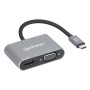 Convertitore USB-C&trade a HDMI e VGA 4-in-1 con Power Delivery