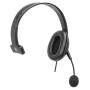 Cuffia Mono USB con Microfono Reversibile Cavo 2m