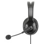 Cuffia Mono USB con Microfono Reversibile Cavo 2m