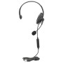 Cuffia Mono USB con Microfono Reversibile Cavo 2m