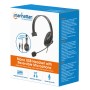 Cuffia Mono USB con Microfono Reversibile Cavo 2m