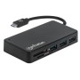 Hub USB-C&trade 3.2 Gen 1 a 3 porte con Lettore Schede