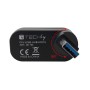 Mini Hub Rotante con 3 Porte USB 3.0 Nero