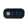 Mini Hub Rotante con 3 Porte USB 3.0 Nero