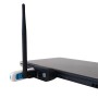 Mini Hub Rotante con 3 Porte USB 3.0 Nero
