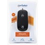 Mini Mouse Ottico USB Silhouette Cavo 1,2m Nero