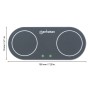 Doppia Stazione di Ricarica Wireless 30W