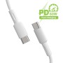 Cavo USB-C&trade Maschio/Maschio USB 2.0 2m Bianco