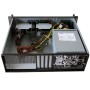 Chassis Industriale da Rack 19'' 3U Ultra Compatto Nero