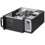 Chassis Industriale Rack 19''/Desktop 4U Ultra Compatto Nero