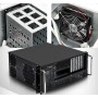 Chassis Industriale Rack 19''/Desktop 4U Ultra Compatto Nero