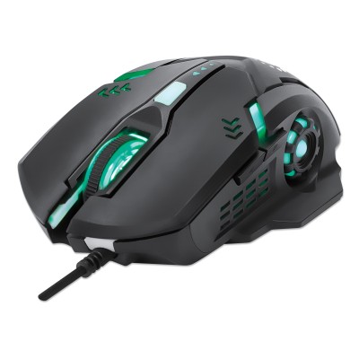 Mouse Ottico Gaming USB 3200dpi Retroilluminazione LED RGB