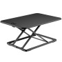 Convertitore da Scrivania In Piedi Postazione di Lavoro Sit Stand Ultra Slim Altezza Regolabile