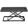 Convertitore da Scrivania In Piedi Postazione di Lavoro Sit Stand Ultra Slim Altezza Regolabile