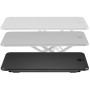 Convertitore da Scrivania In Piedi Postazione di Lavoro Sit Stand Ultra Slim Altezza Regolabile