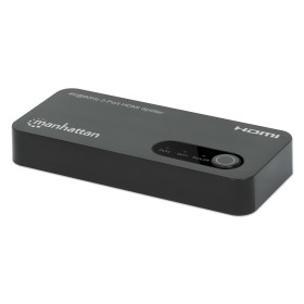 Splitter HDMI 4K@60Hz UHD 3D con LED 2 vie