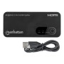 Splitter HDMI 4K@60Hz UHD 3D con LED 2 vie