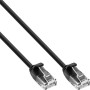 Cavo Patch di Rete Cat.6 UTP Slim 10m Nero