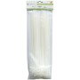 Fascette Fermacavi con Occhiello 300x4,8mm in Nylon 100pz Bianco
