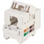 Frutto Keystone RJ45 Cat.5E UTP IDC 90&deg Bianco