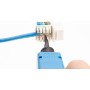 Frutto Keystone RJ45 Cat.5E UTP IDC 90&deg Bianco