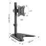 Stand da Scrivania per 1 Monitor LCD 17-32'' con base h.366mm