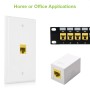 Frutto Keystone RJ45 Cat.6 UTP IDC 90&deg Giallo