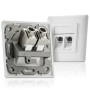 Frutto Keystone RJ45 Cat.6A STP Tool-Free