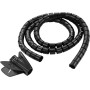 Guaina Raccogli Cavi &oslash 25mm Lunghezza 2,5 m con Inseritore