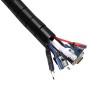 Guaina Raccogli Cavi &oslash 25mm Lunghezza 2,5 m con Inseritore