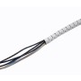 Guaina Raccoglicavi Diametro 20mm a Spirale 30m Grigio