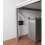 Guaina Raccoglicavi Diametro 25mm a Spirale 20m Grigio