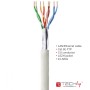 Matassa F/UTP Cavo Cat.5E Rame 305m Rigido Grigio