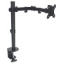 Supporto da Scrivania per Monitor 13-32'' Doppio Snodo di Regolazione
