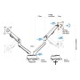 Supporto da Scrivania Doppio Monitor 17-32'' con Molla a Gas e Docking Station 8-in-1
