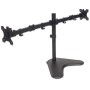 Supporto da Scrivania per 2 Monitor 13-32'' con Base e Doppio Snodo