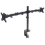 Supporto da Scrivania per 2 Monitor 13-32'' con Morsetto