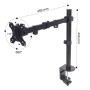 Supporto da Scrivania per Monitor 13-32'' Doppio Snodo di Regolazione