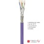 Matassa S/FTP Cavo Cat.6A Rame 305m Rigido Viola