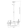 Supporto universale a soffitto per TV LED/LCD 37-70''
