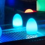 Lampada LED Multicolore di forma Ovale