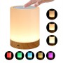 Lampada USB Smart Touch 5 Colori Selezionabili Regolazione Intensit&agrave