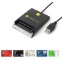 Lettore di Smart Card USB Esterno Nero