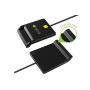Lettore di Smart Card USB Esterno Nero