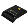 Lettore/Scrittore di Smart Card USB-C&trade Compatto Nero