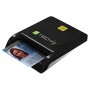 Lettore/Scrittore di Smart Card USB-C&trade Compatto Nero