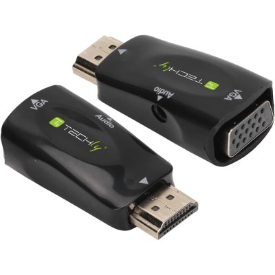 Mini Adattatore da HDMI a VGA con Audio
