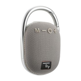 Mini Altoparlante Wireless BT V5.3 Speaker Luce LED Vivavoce TF USB AUX Grigio