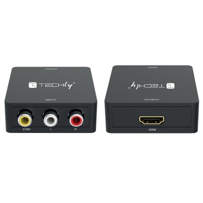 Mini Convertitore Video Composito a HDMI 720p 1080p con Cavo USB